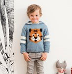 Breipatroon Jongenstrui met tijger