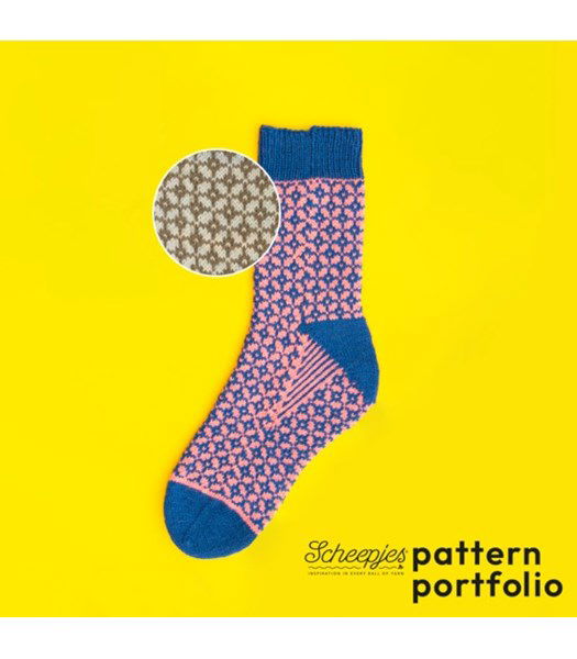 Breipatroon Arctic Stone sokken