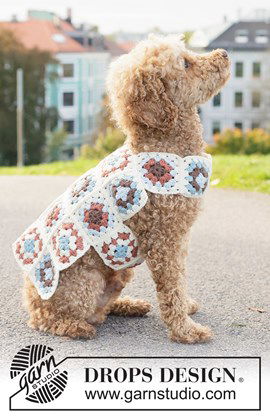 Gehaakt uit vrolijke oma-vierkanten, ....