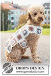 Breipatroon Gehaakte hondentrui van oma-vierkanten in merinowol van andere kant