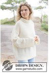 Breipatroon Winter Meringue Sweater van andere kant
