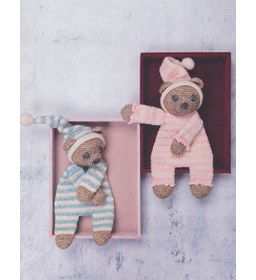 Slaapbeer gemaakt van Scheepjes Stone Washed