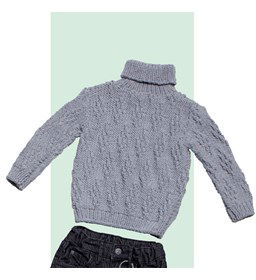 Trui gemaakt van Lang Yarns Merino 70 en color