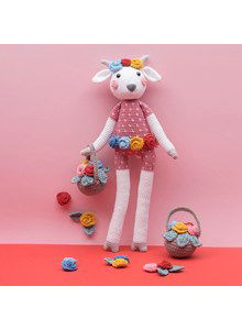 Knuffeldier Bibi het bloemengeitje