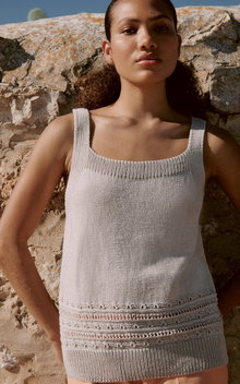 Zomerhemdje met vierkante hals