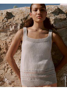 Zomerhemdje met vierkante hals