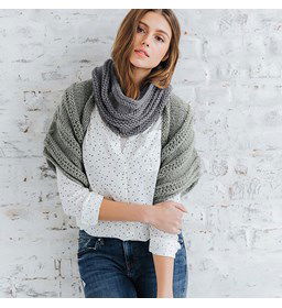 Korte bolero voor dames gemaakt van Phildar Phil Rapido