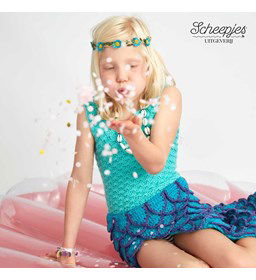 Zeemeermin gemaakt van Scheepjes Twinkle