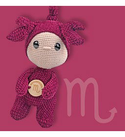 Sterrenbeeld pop Schorpioen Stella gemaakt van Durable Cosy Fine