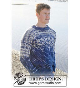 Evening Star Trui gemaakt van Drops Karisma