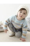Breipatroon Kinder trui  van andere kant