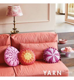 Kussens Bonbon Cushions gemaakt van Scheepjes Cahlista