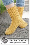 Breipatroon Dandelion Days Socks van andere kant