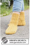 Breipatroon Dandelion Days Socks van andere kant