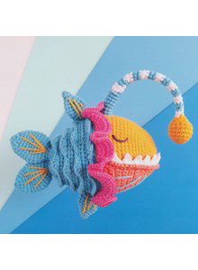 Vriendelijke gehaakte zeeduivel