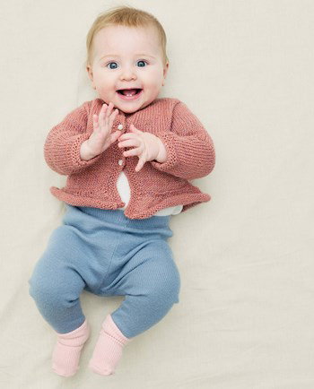 babyvest Ortance met gerimpeld schootje