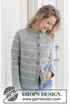 Breipatroon Moon Phase Cardigan van andere kant