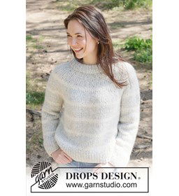 Snow Ring Trui gemaakt van Drops Air