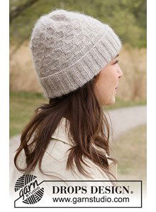 Damesmuts in honingraatpatroon