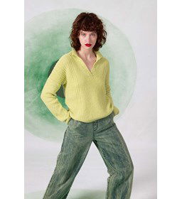 Damestrui met kraagje