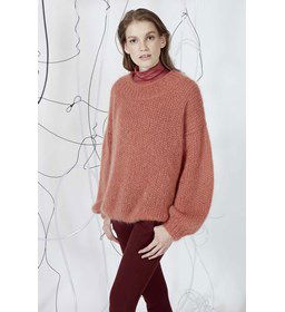 Damestrui gemaakt van Lang Yarns Mohair Luxe