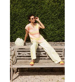 Dames shirt met korte mouwen