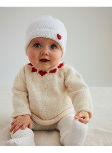 Babytruitje met hartjes