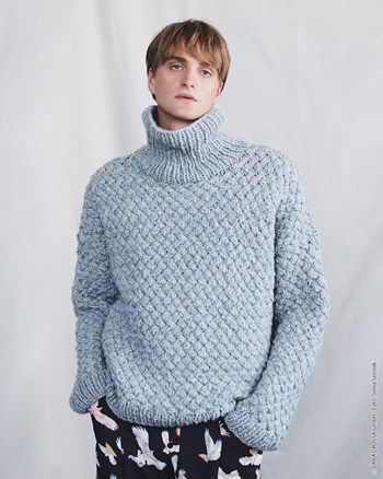 Herentrui met hoge col