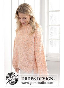 Damestrui met split en hoge kraag