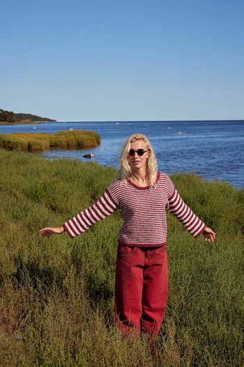 Damestrui Chloe met streeppatroon