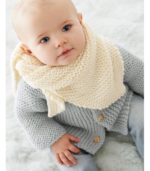 Breipatroon Baby sjaal