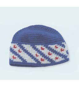 Muts Friesland gemaakt van Lang yarns Poseidon