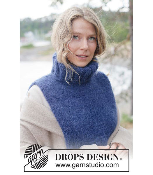 Breipatroon Luxe gebreide col van zachte alpacawol