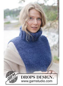 Luxe gebreide col van zachte alpacawol