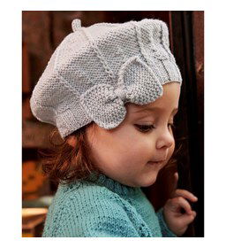 Kinderbaret met stikje gemaakt van Phildar Phil merinos 3,5