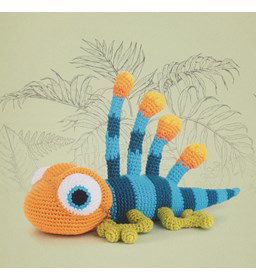 Longisquama gemaakt van Scheepjes Catona 50 - 100 gram