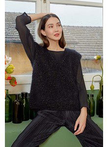 Dames spencer met v-hals