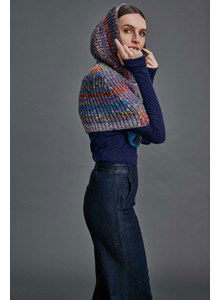 Schouderwarmer met capuchon