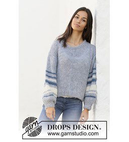 Trui voor dames gemaakt van Drops Melody