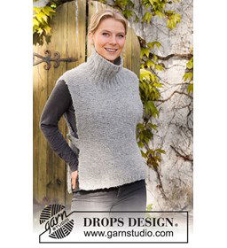 Damestop gemaakt van knopen