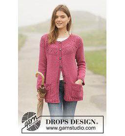 Vest voor dames gemaakt van Drops Nepal