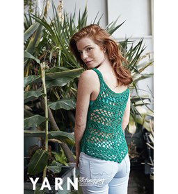 Top gemaakt van Scheepjes Linen soft