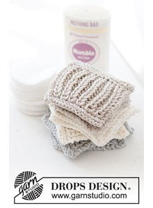 make up pad Ribbed Scrubbies