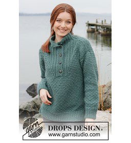 Damestrui met knopen gemaakt van knopen