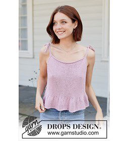 Dancing Darling Top  gemaakt van Drops Paris