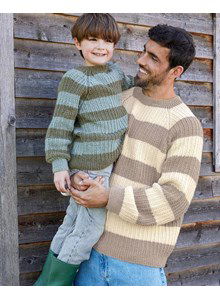 Herentrui met raglanmouwen