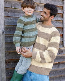 Herentrui met raglanmouwen