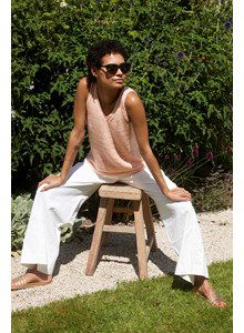 Topje met smalle schouderbanden