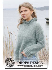 Damestrui met ruime halsboord