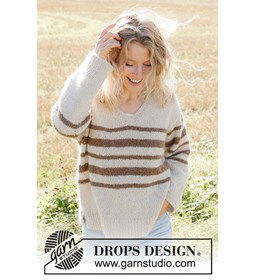 Landmatroos Trui gemaakt van DROPS Soft Tweed